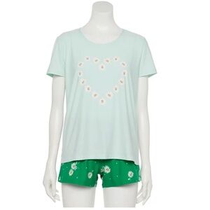 New Beautiful Women's Daisy Pajama Lounge Set